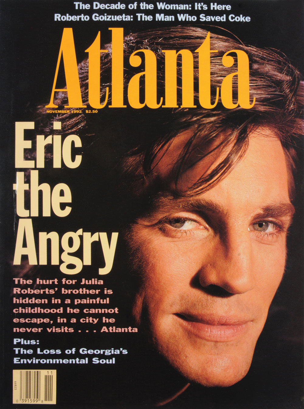 Atlanta Magazine November 1992 cover