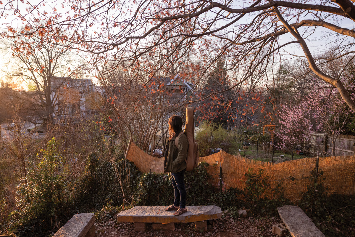 The land trust’s one-and-a-half-acre footprint has developed into a community space where locals can explore nature.