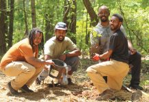 Ashe Legacy Family Farm is regrowing Georgia’s black farming legacy Members of the Ashe Legacy Family Farm team (from left) Carlous Moore, Myles Gaines, Todd Alford, and Noah White