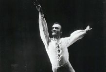 Barnett as a young dancer