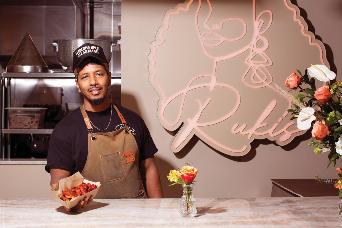 Ali Lemma, chef/owner of Ruki's Kitchen