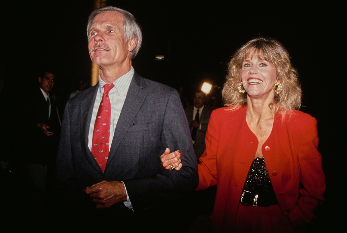 Ted Turner and Jane Fonda