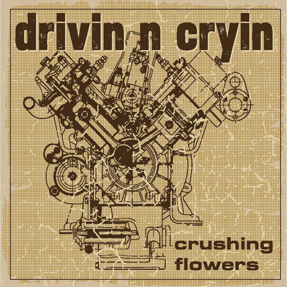 the new album cover for "Crushing Flowers"