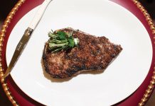 Unlike other Buckhead restaurants, Luella delivers substance with the show The 12-ounce bone-in dry-aged New York strip steak