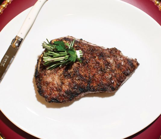 Steak pun poll: Submit your sizzling wit here The 12-ounce bone-in dry-aged New York strip steak