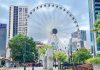 The SkyView ferris wheel in downtown Atlanta