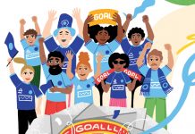Visiting Atlanta for the World Cup? Here’s everything you need to know an illustration of multiple people of different ages enjoying the World Cup
