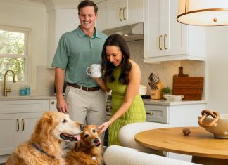 Can young Atlantans still afford to buy a home? Patrick and Allison Liber with thier two golden retrievers