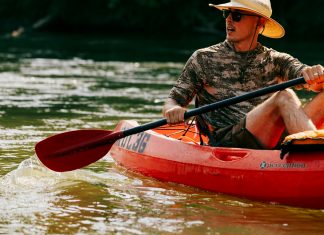 The writer joined a flotilla on the expanding Chattahoochee RiverLands Trail