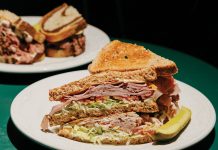10 mainstay restaurants within a 30-minute walk of Mercedes-Benz Stadium a sandwich from Reuben’s Deli