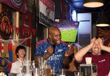 people celebrating at Brewhouse Cafe