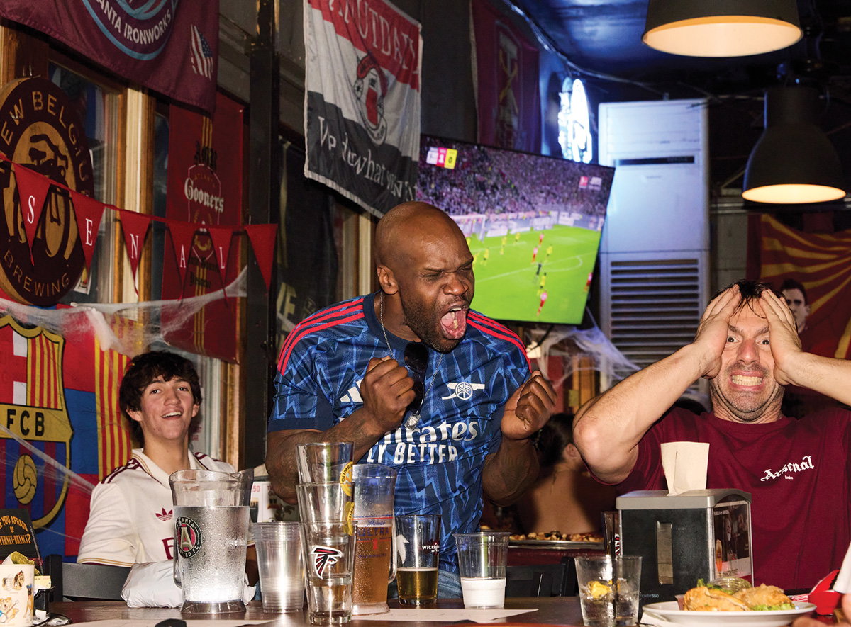 people celebrating at Brewhouse Cafe