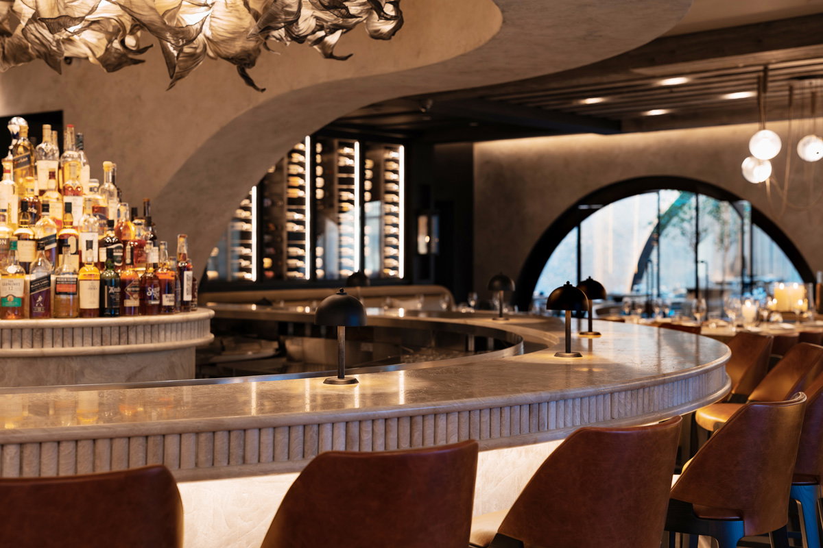 Rumi’s Kitchen’s new 22-seat marble bar