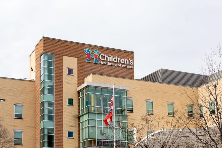 The Children's Healthcare of Atlanta building