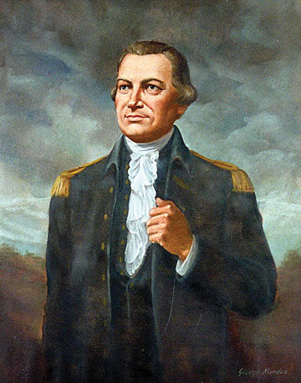 Archibald Bulloch is one of several 18th-century state governors depicted in the Georgia Capitol Museum’s “Faces of the Revolution” art tour