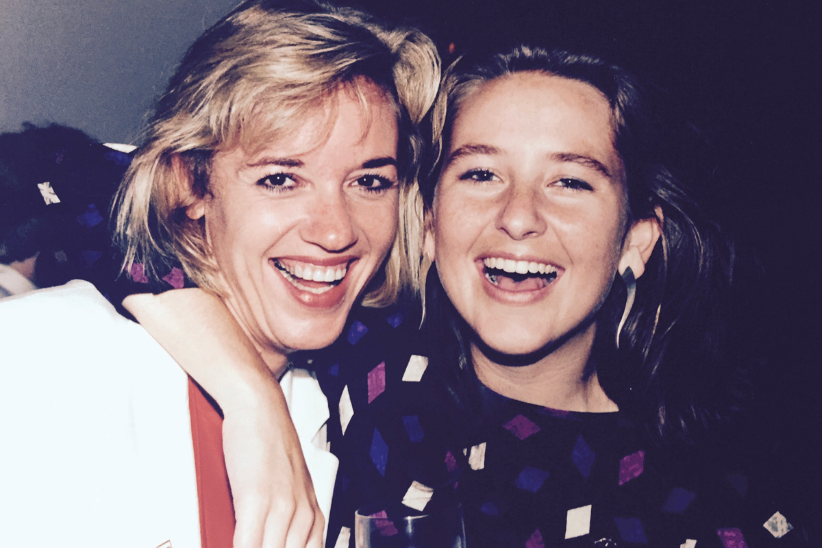 Atlanta Committee for the Olympic Games member Nancy Thomas and Susan Watson