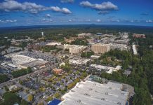 Safety Fuels Growth Aerial view Sandy Springs