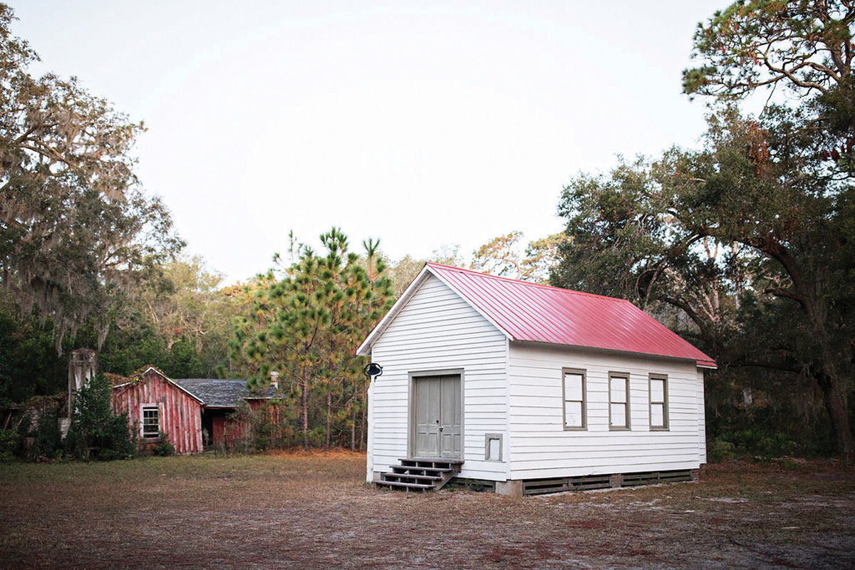 the outside of the First African Baptist Church