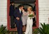 John F. Kennedy Jr. and Carolyn Bessette exiting The First African Baptist Church