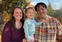 Cure Childhood Cancer is changing the fight with precision medicine Maeve Ross (middle), three years old and thriving, with her parents