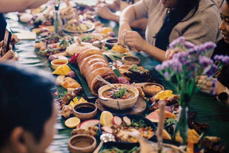 Kamayan’s signature private Filipino feast