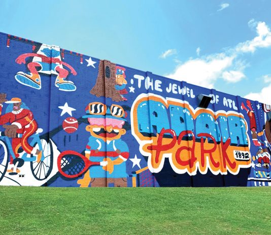 6 Atlanta Neighborhoods Where Community is Key: Adair Park Adair Park Mural