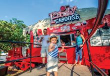 6 Atlanta neighborhoods where community is key: Chamblee the exterior of Frosty Caboose