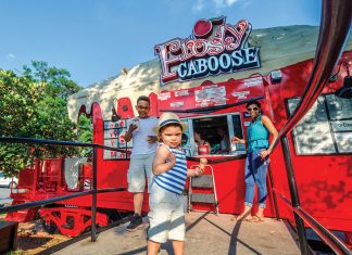 6 Atlanta neighborhoods where community is key: Chamblee the exterior of Frosty Caboose