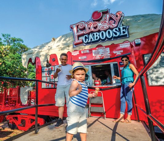 6 Atlanta neighborhoods where community is key: Chamblee the exterior of Frosty Caboose