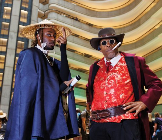 A love letter to Dragon Con Dragon Con attendees inside the Marriott Marquis