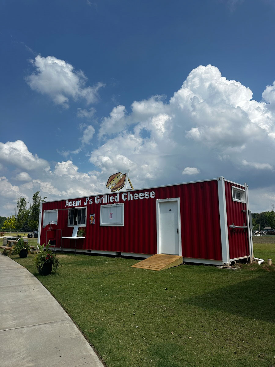 Located in a shipping container at Pittsburgh Yards, Adam J’s Grilled Cheese brings nostalgic comfort off the BeltLine
