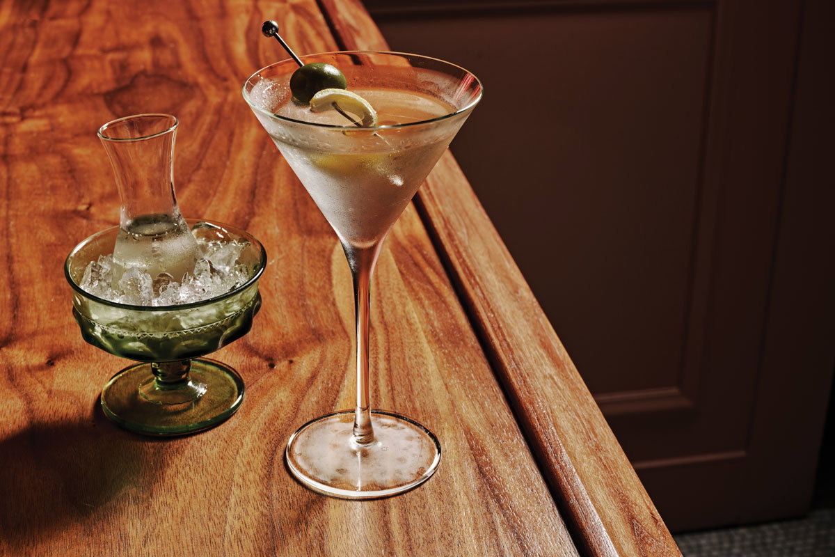 Two cocktails from Il Premio