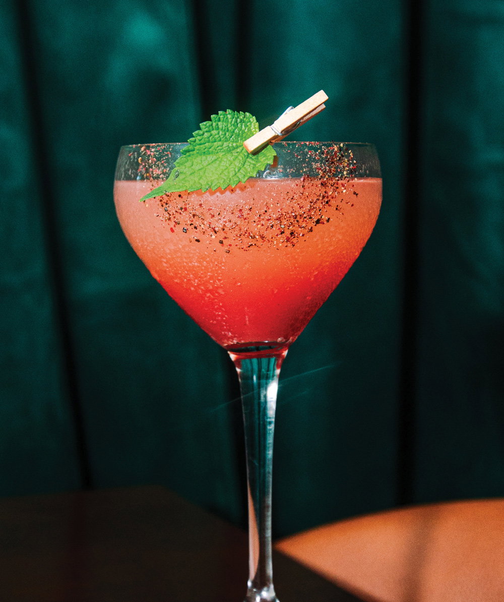 The Club Pastèque at Bovino After Dark pairs fruit with chicory coffee