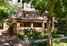 A Druid Hills carriage house balances historical character with a couple’s need for a retreat