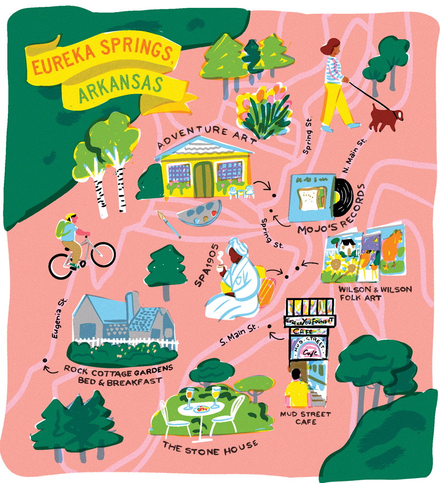 Where to shop, eat, and stay in Eureka Springs, Arkansas